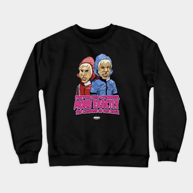 The Brood Kids Crewneck Sweatshirt by AndysocialIndustries